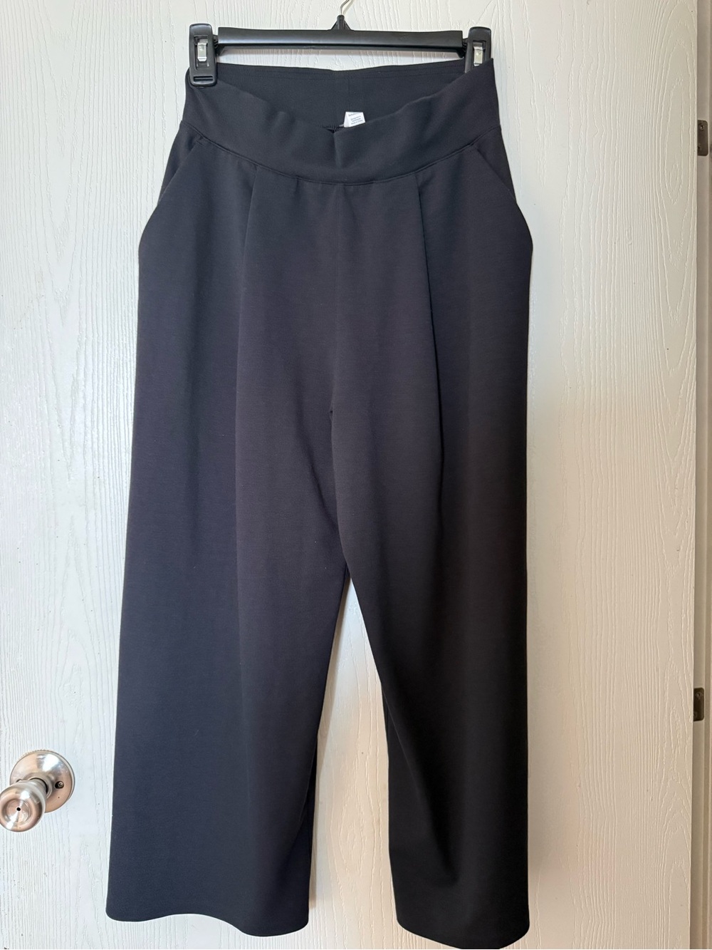 lululemon athletica Black Wide-Leg Ponte Pants